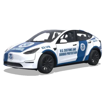ICE US Customs (ICE CPB U.S. Customs and Border Protection) – covering Tesla Model Y