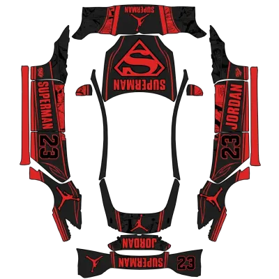 Superman Jordan (Superman jordan) – covering Tesla Model S