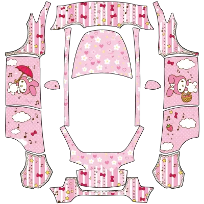 마이멜로디 2 (My melody 2) – 테슬라 Model Y 랩핑