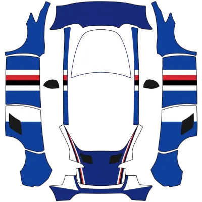 Sampdoria – Tesla Model Y Wrap