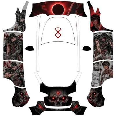 Berserk (Berserk anime) – covering Tesla Model Y