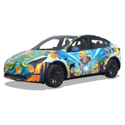 Dragon Ball (DRAGON BALL) – Tesla Model Y Wrap