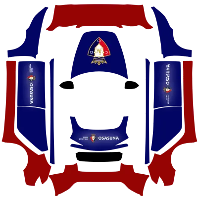 Osasuna Car – Tesla Model 3 wrap