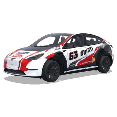 MotoGP Ducati (motogp ducati) – Tesla Model Y Wrap