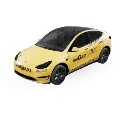 NYC Taxi (Taxi NYC) – Tesla Model Y Wrap