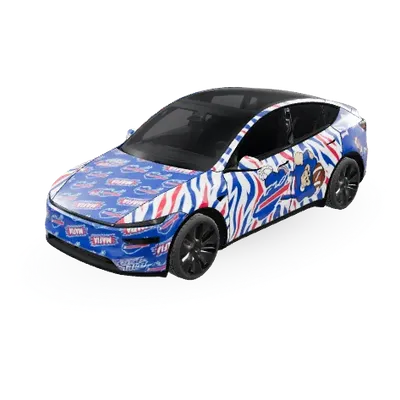 버팔로 빌스 (buffalo bills) – 테슬라 Model Y 랩핑
