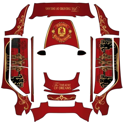 Manchester United 1 – Tesla Model 3 Wrap