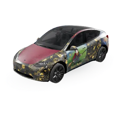 Harry Potter – Tesla Model Y wrap