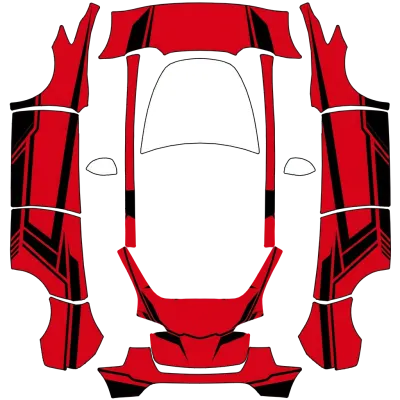 WKU Hilltoppers – Tesla Model Y wrap