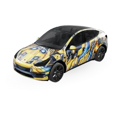 범블비 (Bumblebee) – 테슬라 Model Y 랩핑