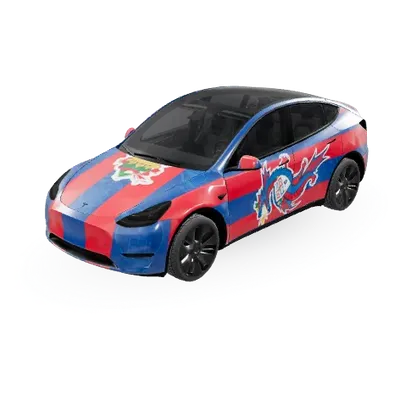 FC포르투 (Fcporto) – 테슬라 Model Y 랩핑