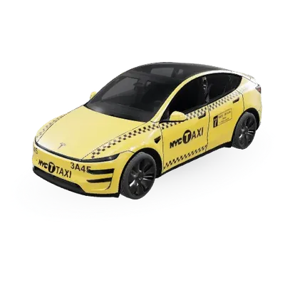 New Yorker Taxis (Taxis New-york) – Tesla Model Y Wrap