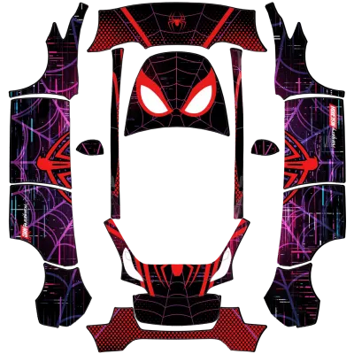 マイルス・モラレス (Miles morales) – テスラ Model Y ラッピング