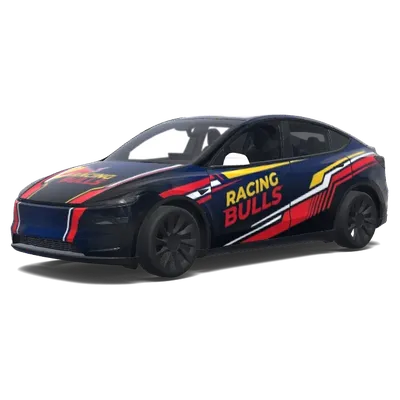 Racing Bulls (racing bulls livery.) – Tesla Model Y Wrap