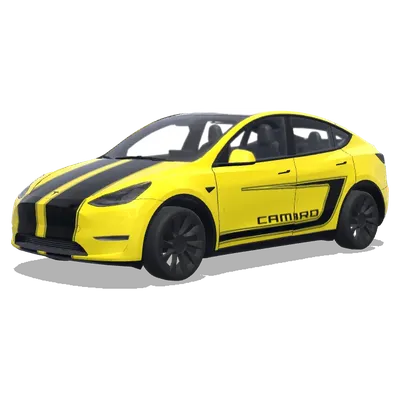 Chevrolet Camaro – оклейка Tesla Model Y