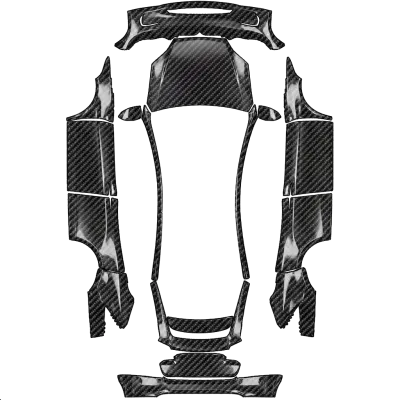 亮面碳纖維（Carbon Fiber (glossy)） – 特斯拉 Model X 塗裝