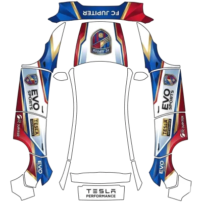 Fifa – Tesla Model Y wrap