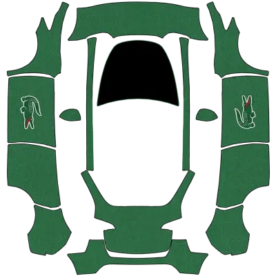 鱷魚（Lacoste） – 特斯拉 Model Y 塗裝
