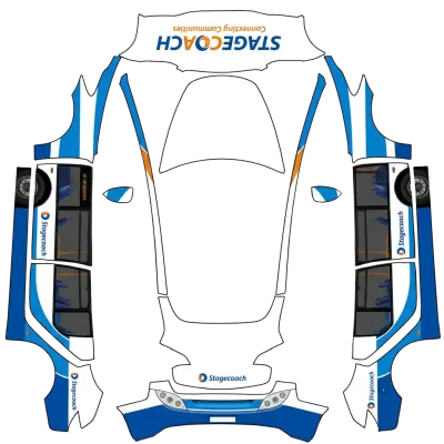버스 (Bus) – 테슬라 Model 3 랩핑