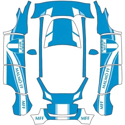 Malmö FF – Tesla Model Y Wrap