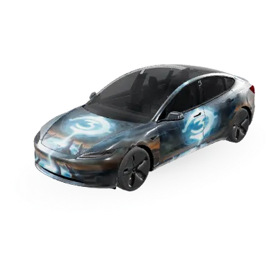 Halo 3 – Tesla Model 3 Wrap