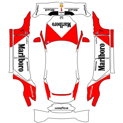 Marlboro F1 – Tesla Model S Wrap