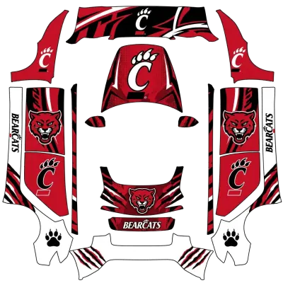 Cincinnati Bearcats – Tesla Model 3 Wrap