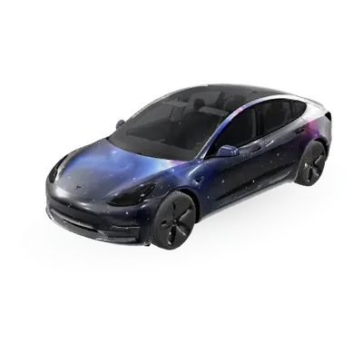 Galaxie (Galaxy skin) – Tesla Model 3 Wrap