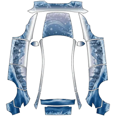 Winter – Tesla Model Y Wrap