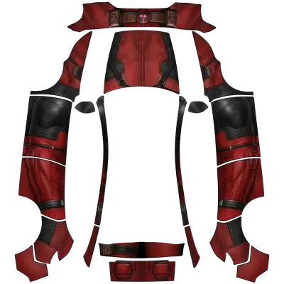 데드풀 논슈팅 (Deadpool - No Pew Pew) – 테슬라 Model Y 랩핑