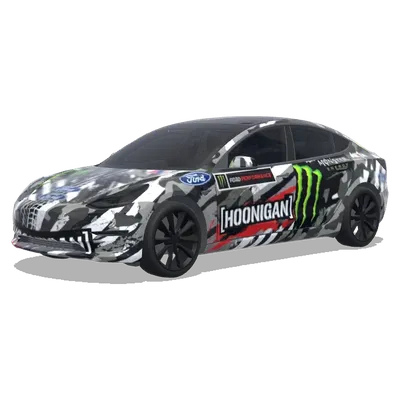 Hoonigan – Tesla Model 3 Wrap