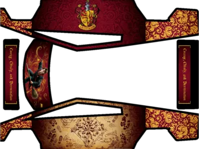 HP Gryffindor (HP gryfindor) – Tesla Cybertruck Wrap