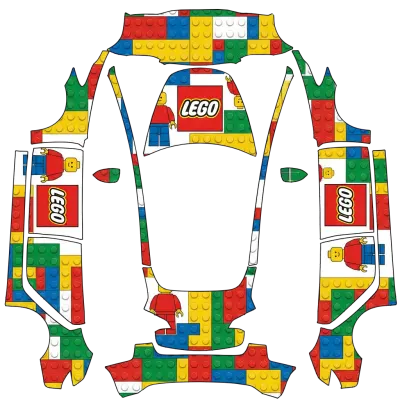 레고 랩 (Lego Wrap) – 테슬라 Model 3 랩핑