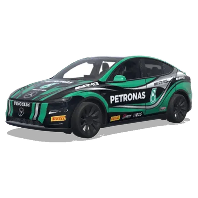 Команда Petronas (Petronas Team Racing) – оклейка Tesla Model Y