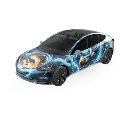 Raiden – Tesla Model 3 wrap