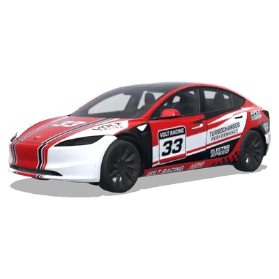 Volt-Rennen 33 – Tesla Model 3 Wrap