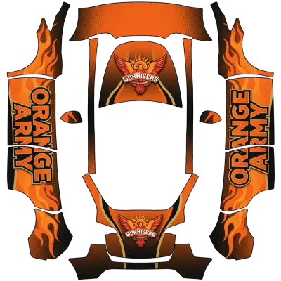 Sunrisers Hyderabad – Tesla Model Y Wrap