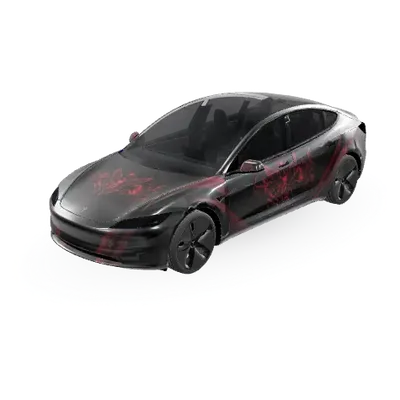rre – 特斯拉 Model 3 塗裝