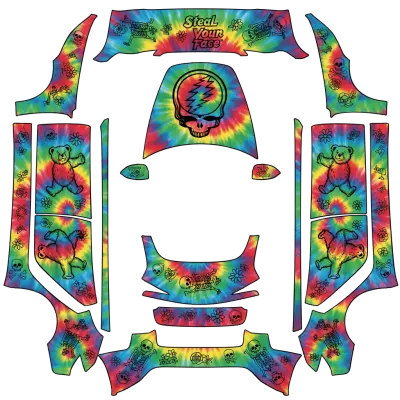 グレイトフル・デッド (Grateful Dead) – テスラ Model 3 ラッピング