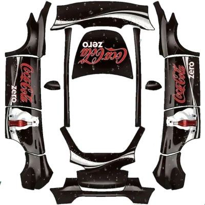 Coca-Cola Zero (Coca Zero) – covering Tesla Model Y