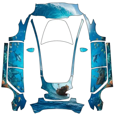 Waterworld – Tesla Model 3 Wrap