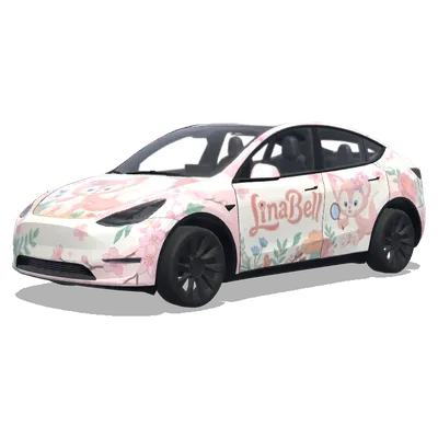 LinaBell (玲娜贝尔) – Tesla Model Y wrap