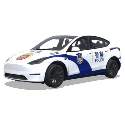 Chinesische Polizei (中国警车涂装) – Tesla Model Y Wrap