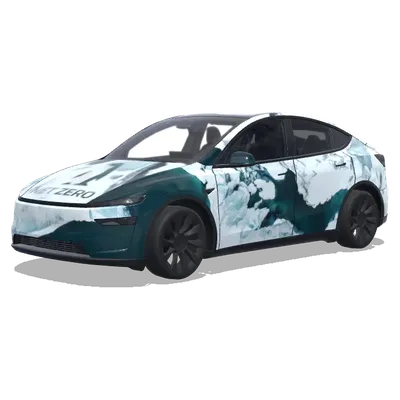Net Zero – оклейка Tesla Model Y