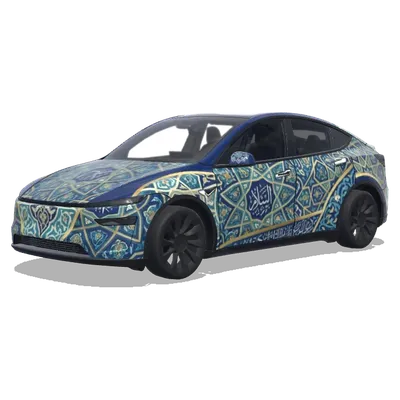 islam – Tesla Model Y wrap
