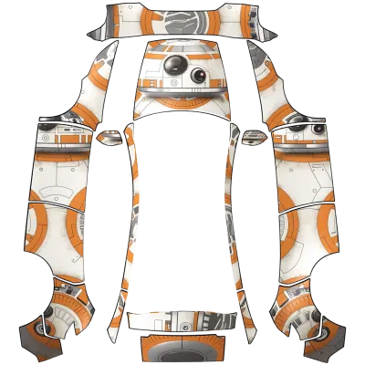 BB-8 – оклейка Tesla Model Y