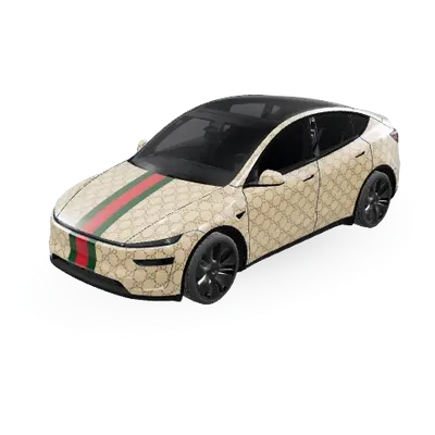 Gucci – covering Tesla Model Y