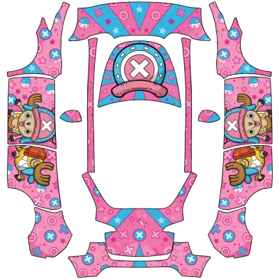 海賊王喬巴（Chopper - One Piece） – 特斯拉 Model Y 塗裝