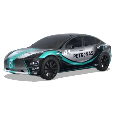 梅赛德斯F1（F1 Mercedes） – 特斯拉 Model 3 涂装