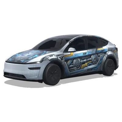 Transformers Stil (生成变形金刚风格) – Tesla Model Y L Wrap